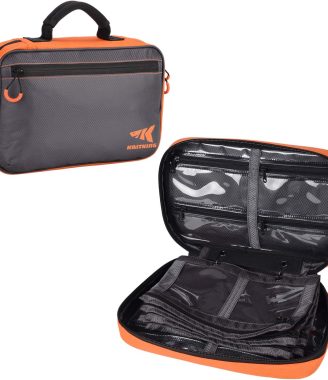 KastKing Signature Lure Bag Utility Binder Tackle Bag - Fishing Gear, Self-Healing Zippers & Padded Handle Design